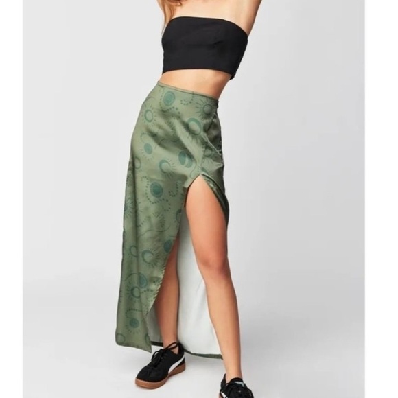 Free People Serena Slim Maxi Skirt Size 8 Women